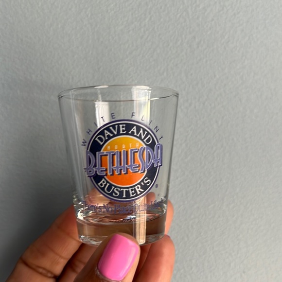 David and Buster’s Other - Dave And Buster’s | Shot Glass White Flint Bethesda